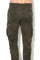 SUPERDRY Pantaloni conici cu imprimeu camuflaj Barbati