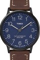 Timex Ceas cu o curea de piele Barbati