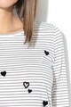 Esprit Раирана блуза с кадифена апликация Жени