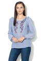 EDC by Esprit Bluza tip tunica cu broderii florale Femei