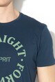 Esprit Tricou cu imprimeu text Barbati