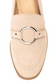 Esprit Nyersbőr cipő nyomott logós részlettel női