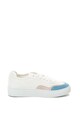 Esprit Pantofi sport flatform de piele ecologica Femei