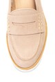 Esprit Pantofi loafer penny de piele intoarsa Femei