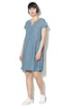 EDC by Esprit Разкроена рокля от шамбре Жени