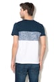 EDC by Esprit Tricou regular fit cu model in dungi si buzunar pe piept Barbati