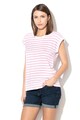 Esprit Tricou din bumbac organic, cu dungi Femei