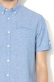 Esprit Риза с къс ръкав, лен и стандартна кройка Мъже