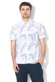 Esprit Camasa slim fit cu imprimeu tropical Barbati