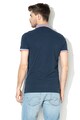 Esprit Slim fit póló kontrasztos szegélyekkel férfi