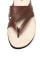 Esprit Papuci flip-flop de piele peliculizata Femei