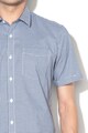 Esprit Kockás szűk fazonú ing zsebbel a mellrészen férfi