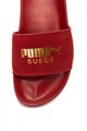 Puma Papuci de piele intoarsa cu logo Leadcat Barbati