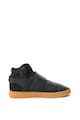 adidas Originals Pantofi sport mid-high de piele, cu banda Tubular Invader Barbati