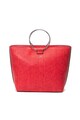 GUESS Geanta tote de piele ecologica, cu maner metalic Poppy Femei