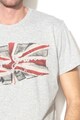 Pepe Jeans London Tricou cu decolteu la baza gatului si imprimeu logo 32 Barbati