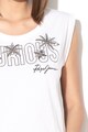 Pepe Jeans London Tricou cu model text Bernardette Femei