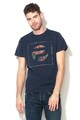 Pepe Jeans London Tricou regular fit din amestec de in Ealing Barbati