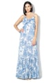 Pepe Jeans London Rochie maxi vaporoasa cu model floral Olivia Femei