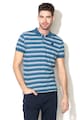 Pepe Jeans London Tricou polo regular fit cu dungi Carles Barbati