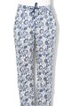 Pepe Jeans London Pantaloni cu croiala dreapta si imprimeu floral Paula Femei