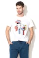 Pepe Jeans London Tricou regular fit cu imprimeu grafic Jacob Barbati