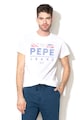 Pepe Jeans London Isaac regular fit póló logómintával férfi