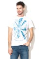 Pepe Jeans London Tricou slim fit cu imprimeu grafic Ian Barbati