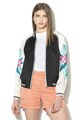 Pepe Jeans London Jacheta bomber usoara cu detalii brodate Lily Femei