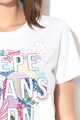 Pepe Jeans London Тениска Liza с бродерия Жени