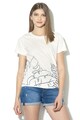 Pepe Jeans London Tricou cu broderie Amarande Femei