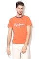 Pepe Jeans London Tricou slim fit cu imprimeu logo Marlon Barbati