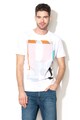 Pepe Jeans London Tricou lejer cu imprimeu geometric Hamerton Barbati