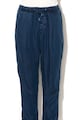 Pepe Jeans London Pantaloni din chambray cu snur Donna Femei