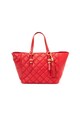 GUESS Geanta tote de piele cu aspect matlasat Femei