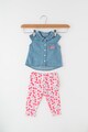 GUESS JEANS Десениран клин Vest & Cherry, 2 броя Момичета