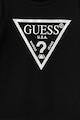 GUESS JEANS Bluza sport de bumbac, cu imprimeu logo Fete