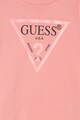 GUESS JEANS Bluza sport cu imprimeu logo, Roz pal Fete