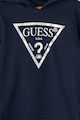 GUESS JEANS Суитшърт с качулка и бляскава щампа Момичета