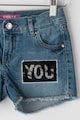 GUESS JEANS Pantaloni scurti din denim, cu detalii cu paiete Fete