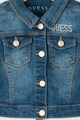 GUESS JEANS Farmerdzseki hímzett logóval Lány