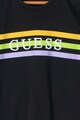 GUESS JEANS Раирана тениска с лого Момчета