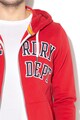 SUPERDRY Hanorac cu captuseala de fleece Academy Sport SD0APM, Rosu, XXL Barbati