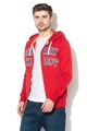 SUPERDRY Hanorac cu captuseala de fleece Academy Sport SD0APM, Rosu, XXL Barbati