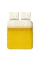 Good Morning Lenjerie de pat pentru 2 persoane Beer Yellow  100% bumbac Femei