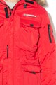 Geographical Norway Jacheta parka cu vatelina si garnitura din blana sintetica detasabila Bottle Barbati