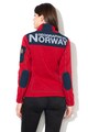 Geographical Norway Tebelle cipzáras pulóver hímzett logóval, női