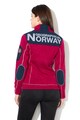 Geographical Norway Tebelle cipzáras pulóver hímzett logóval, női