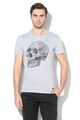 BLEND Tricou din amestec de bumbac cu model craniu Barbati