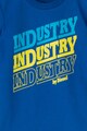 Diesel Tricou cu imprimeu text si logo Baieti